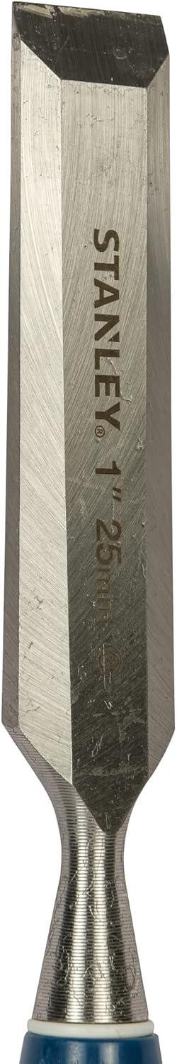 Stanley 5002 Blue Handle Wood Chisels Set of 3 - 12mm, 18mm, 25mm - Image 5
